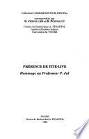 Présence de Tite-Live