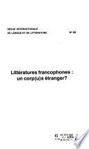 Présence francophone