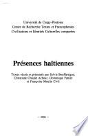 Présences haïtiennes