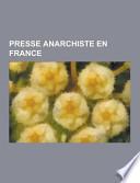 Presse Anarchiste en France