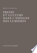 Presse et culture dans l’Espagne des Lumières