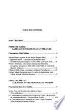 Presse et plumes