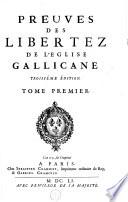 Preuves des libertez de l'Eglise gallicane