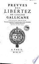 Preuves des libertez de l'Eglise Gallicane par Pierre Dupuy