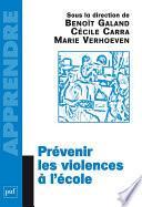 Prévenir les violences à l'école