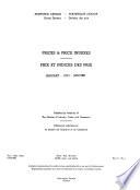 Prices & Price Indexes