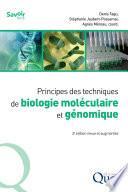 Principe des techniques de biologie moléculaire et génomique