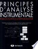 Principes d'analyse instrumentale