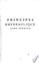 Principes d'hydraulique