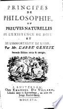 Principes de philosophie