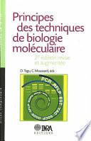 Principes des techniques de biologie moléculaire