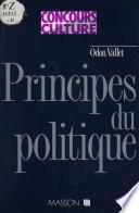 Principes du politique, genèse du droit, origines du pouvoir