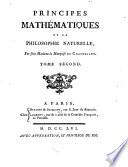 Principes mathématiques de la philosophie naturelle