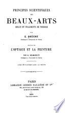 Principes scientifiques des beaux-arts