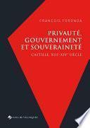 Privauté, gouvernement et souveraineté