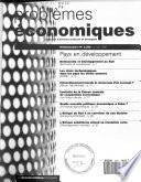 Problèmes économiques