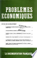 Problèmes économiques