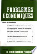 Problèmes économiques