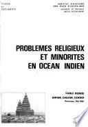 Problèmes religieux et minorités en Océan Indien