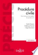 Procédure civile. Droit interne et droit de l'Union européenne