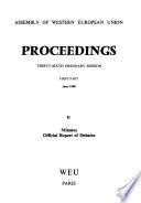 Proceedings - Assembly of Western European Union