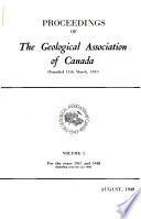 Proceedings of the Geological Association of Canada