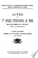 Proceedings of the International Congress of Refrigeration