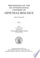 Proceedings of the XX International Congress of Ophthalmology