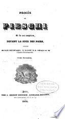 Procès de Fieschi et de ses complices