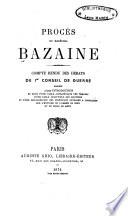 Procès du maréchal Bazaine