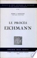 Procès Eichmann (le)