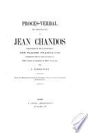 Procès-verbal de délivrance à Jean Chandos, commissaire du roi d'Angleterre, des places françaises abandonnées par le traité de Brétigny