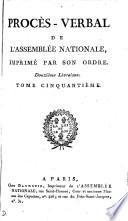 Procès-verbal de l'Assemblée des communes et de l'Assemblée nationale, 1789-1791