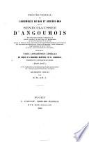 Procès-verbal de l'assemblée du ban et arrière-ban de la sénéchaussée d'Angoumois ... (1er et 2 Septembre 1635) ... suivis de la table alphabétique des nobles de l'Angoumois maintenus par M. d'Aguesseau ...
