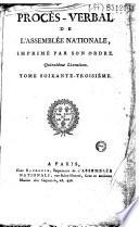 Procès-verbal des séances du Corps législatif...