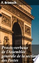 Procès-verbaux de l'Assemblée générale de la section des Postes