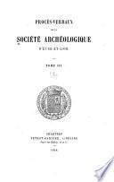Procès-verbaux de la Société Archéologique d'Eure-et-Loir, Chartres