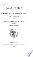 Procès-verbaux et mémoires
