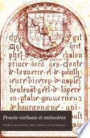 Procès-verbaux et mémoires