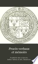 Procès-verbaux et mémoirs