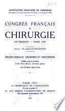 Procès-verbaux, mémoires et discussions