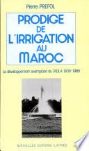 Prodige de l'irrigation au Maroc