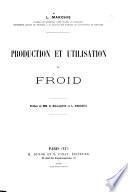 Production et utilisation du froid