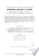 Production pastorale et société