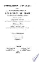 Profession d'avocat