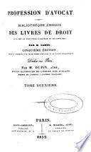 Profession d'avocat