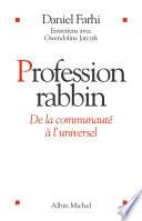 Profession Rabbin