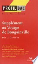 Profil - Diderot : Supplément au voyage de Bougainville