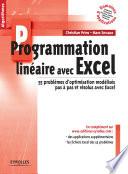 Programmation linéaire avec Excel