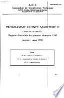 Programme guinée maritime II